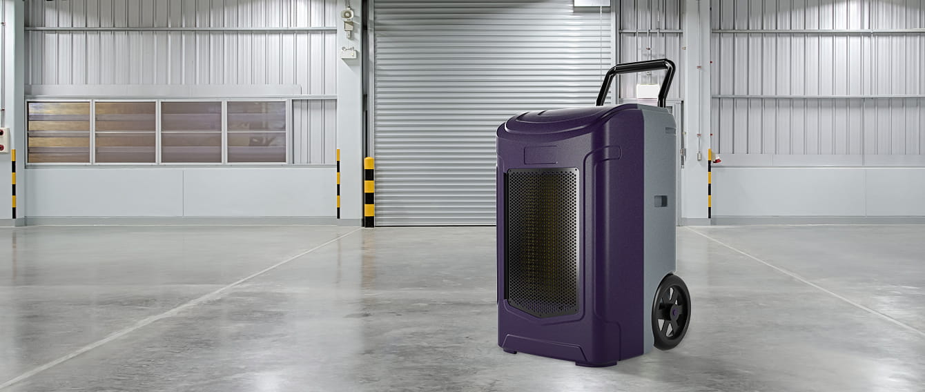 Heavy-duty commercial dehumidifier